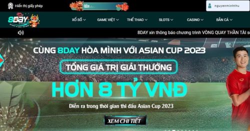 Giới Thiệu 8DAY – Cổng Game Online Uy Tín Hàng Đầu Việt Nam