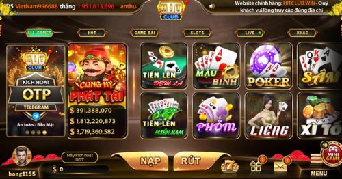 Tiến Lên Đếm Lá Hitclub – Tựa Game Với Phần Thưởng Khổng Lồ