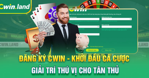 Hướng dẫn đăng ký, đăng nhập tài khoản Cwin