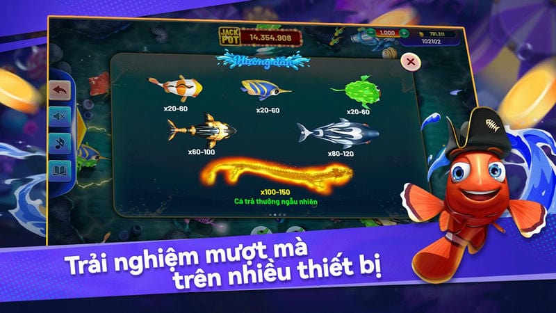  Hiệu ứng săn boss 3D tại bắn cá 23WIN – sát thương lan cực đỉnh.
